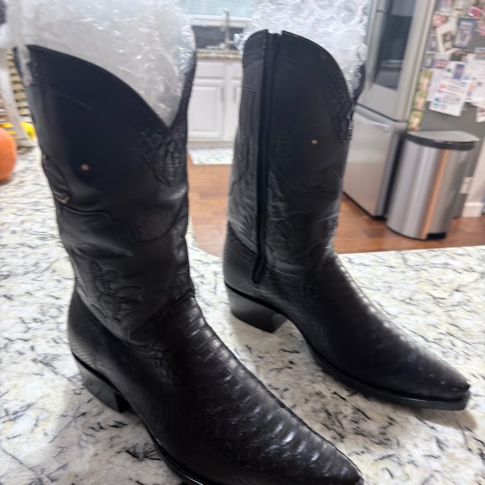 Tecovas Black LIMITED EDITION BIRTHDAY BOOT VIII  - python